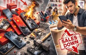 भारत में चीनी स्मार्टफोन कंपनियों को बड़ा झटका, 10 साल में पहली बार हुई सेल में गिरावट