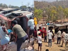 छत्तीसगढ़ के जशपुर में दर्दनाक हादसा: मकान में घुसी बस, 5 यात्रियों की मौत